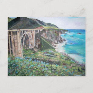 Bixby Creek Bridge - Postcard