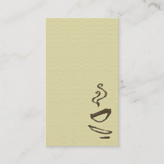 Biz Card - Coffee