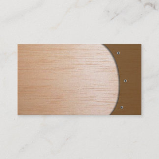 Biz Card - Wooden