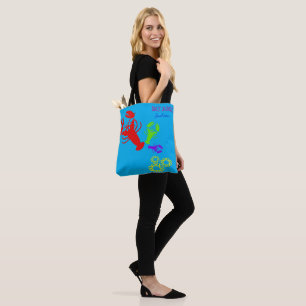 bizarre fashion tote bag