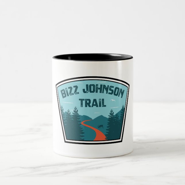 Bizz Johnson Trail Two-Tone Coffee Mug (Center)