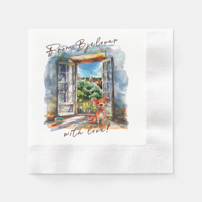 Bjelovar Napkin (Front)