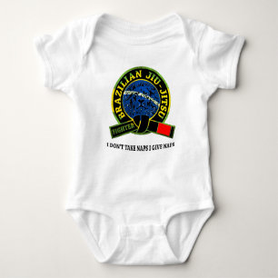 BJJ - Brazilian Jiu-Jitsu Baby Fighter Baby Bodysuit