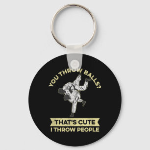 BJJ Design for a Jiu Jitsu Fighter Key Ring