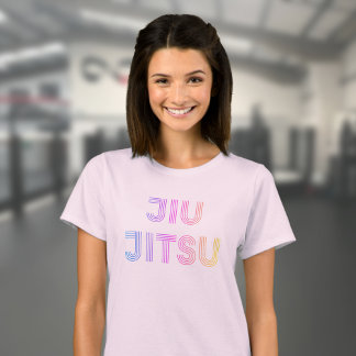BJJ Funky Brazilian Jiu Jitsu Pink Women's  T-Shirt