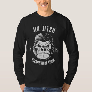 BJJ Gorilla  Brazilian Jiu Jitsu and Grappling  1 T-Shirt