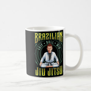 BJJ Grip Roll Win - Grappling Jiu Jitsu Buddha Coffee Mug