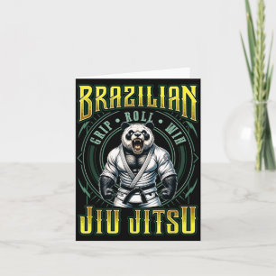 BJJ Grip Roll Win - Strong Grappling Jiu Jitsu Card