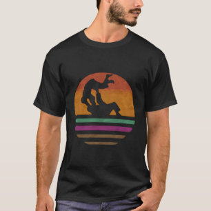 Bjj Jiu-Jitsu Rolling Is Half The Battle Funny Jud T-Shirt