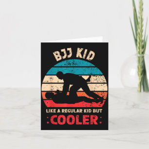 BJJ Kid Martial Art Jiu Jitsu Card