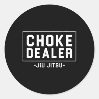 Bjj Mma Brazilian Jiu Jitsu Classic Round Sticker