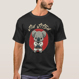 BJJ MMA Koala  Brazilian Jiu Jitsu Grappling T-Shirt