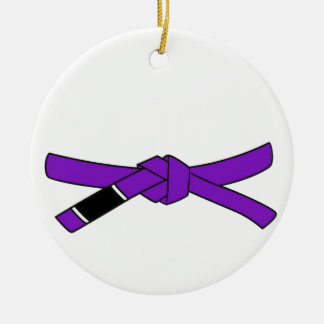 BJJ Purple belt ornament Brazilian jiu-jitsu