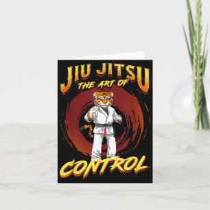 BJJ The Art Of Control - Grappling Jiu Jitsu BJJ Card