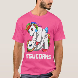 Bjj Unicorn - Brazilian Jiu-Jitsu And Grappling Gi T-Shirt