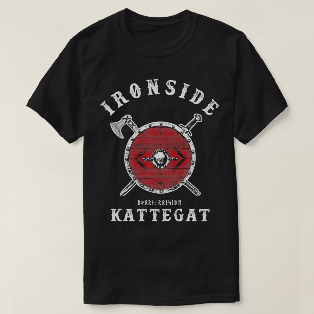 Bjorn Ironside  Kattegat Viking Shield Pullover  (Design Front)
