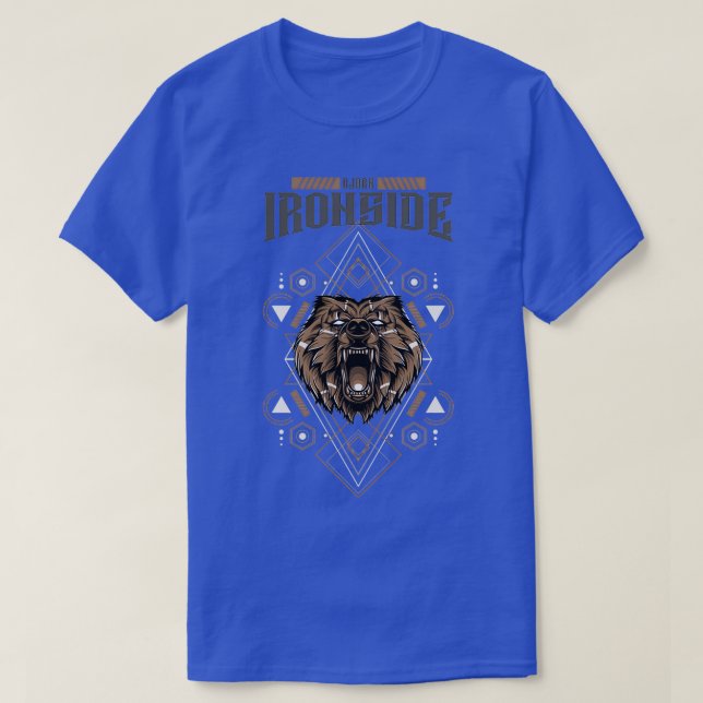 Bjorn Ironside Viking Warrior T-Shirt (Design Front)
