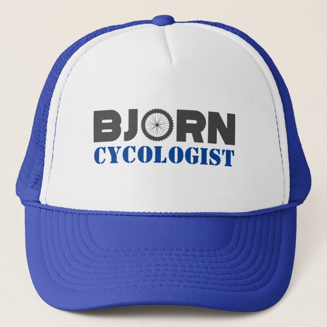 Bjorn Mountain Biker Trucker Hat (Front)