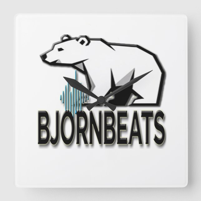 BjornBeats Wall CLock (Front)
