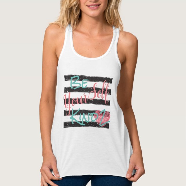 BK2YS | Brand Store White Singlet (Front)