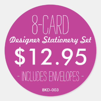 BK Boutique Stickers