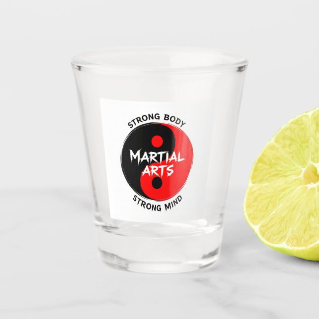 BKSMA CLOCK SHOT GLASS (Front)