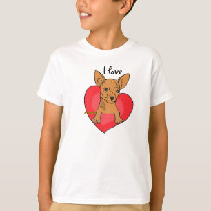 BL- I love chihuahuas shirt