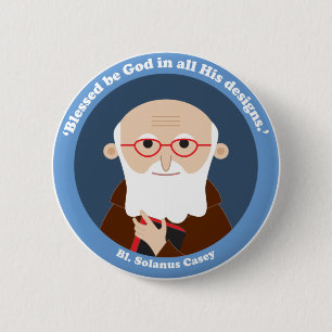 Bl. Solanus Casey 6 Cm Round Badge