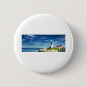 BLA01 Lighthouse 1.tif 6 Cm Round Badge