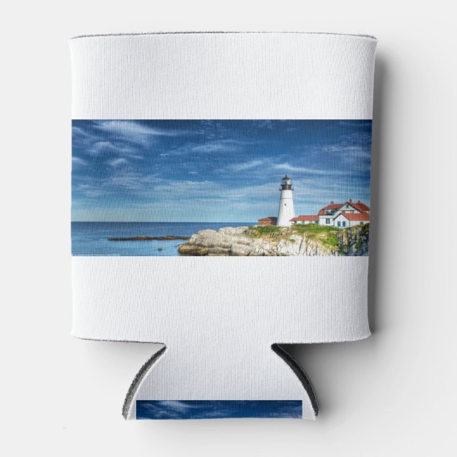 BLA01 Lighthouse 1.tif Can Cooler (Front)