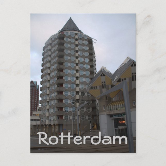 Blaaktoren, Rotterdam Postcard (Front)
