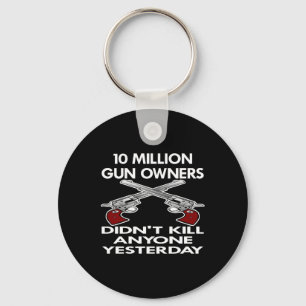 Black 10 Million Gun Owners Kill Key Ring