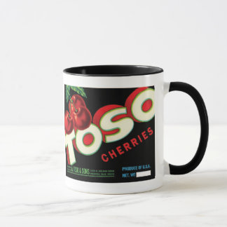 Black 11 oz Ringer Mug