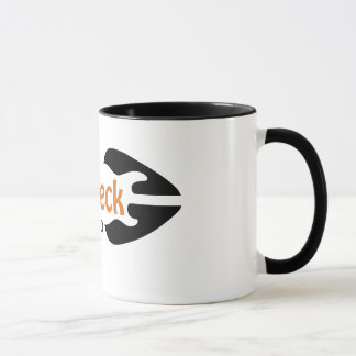 Black 11 oz Ringer Mug | Craig Beck Guitar Studio