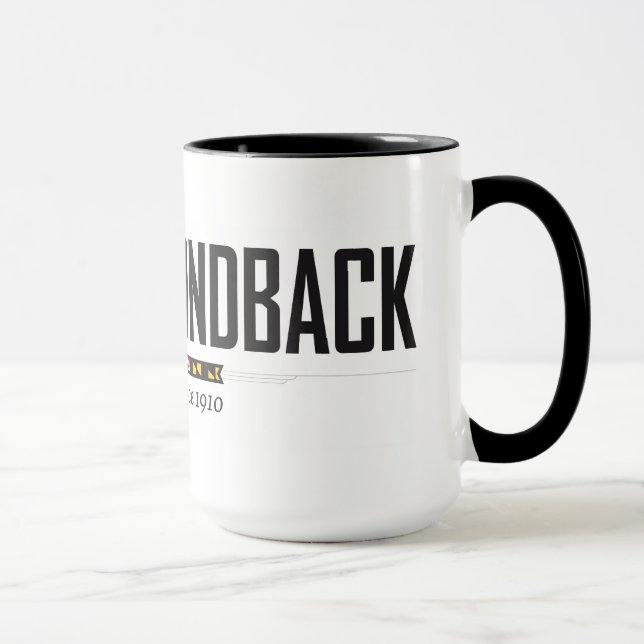 Black 15 oz Combo Mug (Right)