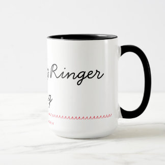 Black 15 oz Ringer Mug