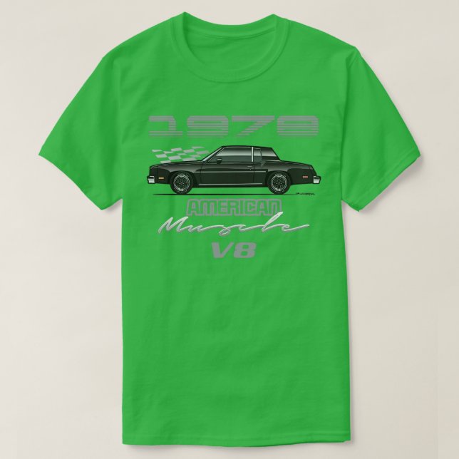Black 1978 T-Shirt (Design Front)