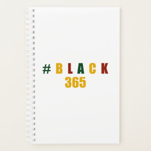 Black 356 Days A Year Black History Month Planner