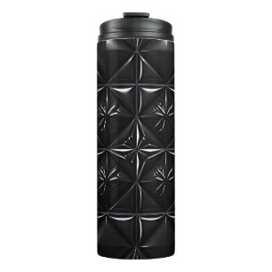 Black 3D Matrix Thermal Tumbler