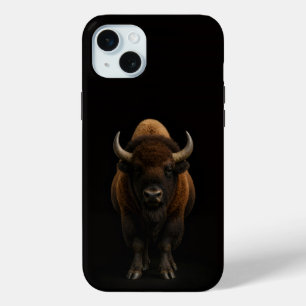 Black 4 Luxe, American Bison iPhone 15 Plus Mini Case
