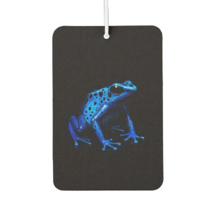 Black 4 Luxe Car Air Fresheners, Blue Frog Freshener