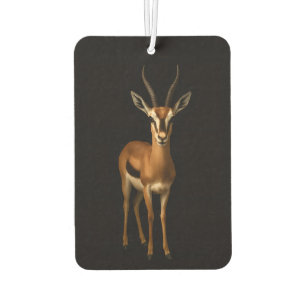 Black 4 Luxe Car Air Fresheners, Elegant Gazella Freshener