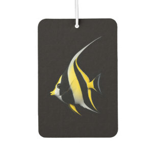 Black 4 Luxe Car Air Fresheners, Moorish Idol Freshener