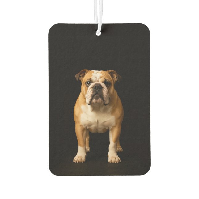 Black 4 Luxe Car Air Fresheners Stamina Bulldog (Back)