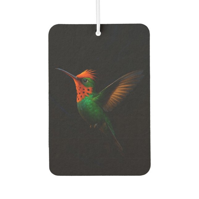 Black 4 Luxe Car Air Fresheners, Tufted Coquette Freshener (Front)