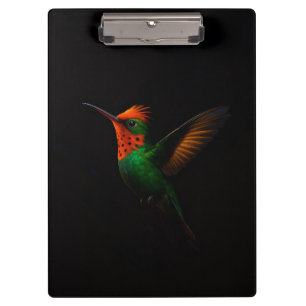 Black 4 Luxe Clipboard, Tufted Coquette Clipboard