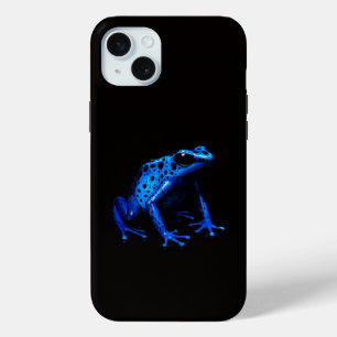 Black 4 Luxe, Electric Tropical Frog iPhone 15 Mini Case