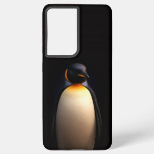 Black 4 Luxe Galaxy S21 Plus, Emperor Penguin Samsung Galaxy Case