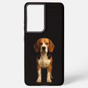 Black 4 Luxe Galaxy S21 Plus, Kind Beagle Samsung Galaxy Case