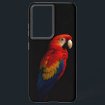 Black 4 Luxe Galaxy S21 Plus, Scarlet Parrot Samsung Galaxy Case<br><div class="desc">Add a touch of exotic sophistication to your everyday tech with our Black 4 Luxe Samsung Galaxy S21 Plus Case featuring a Scarlet Parrot in radiant colour. Designed with meticulous attention to detail, this captivating artwork captures the vivid beauty of a scarlet parrot, its feathers shimmering in bold shades of...</div>